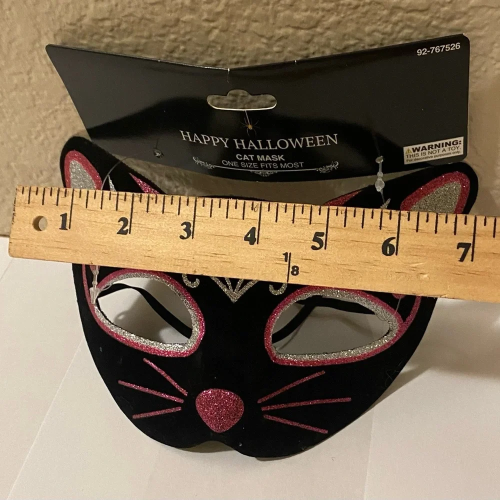 Cute Cat Kids Halloween Face Mask